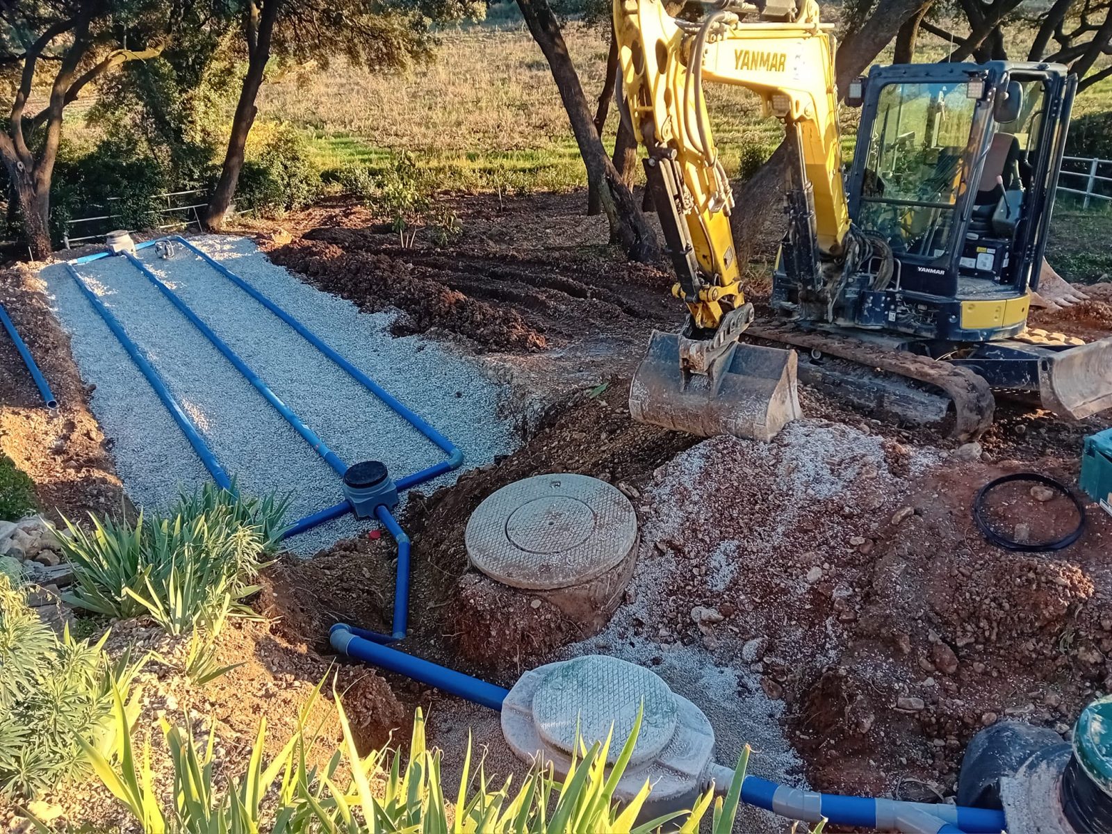 Mini pelle Yanmar - GUILLAUME TP Vaison-la-Romaine