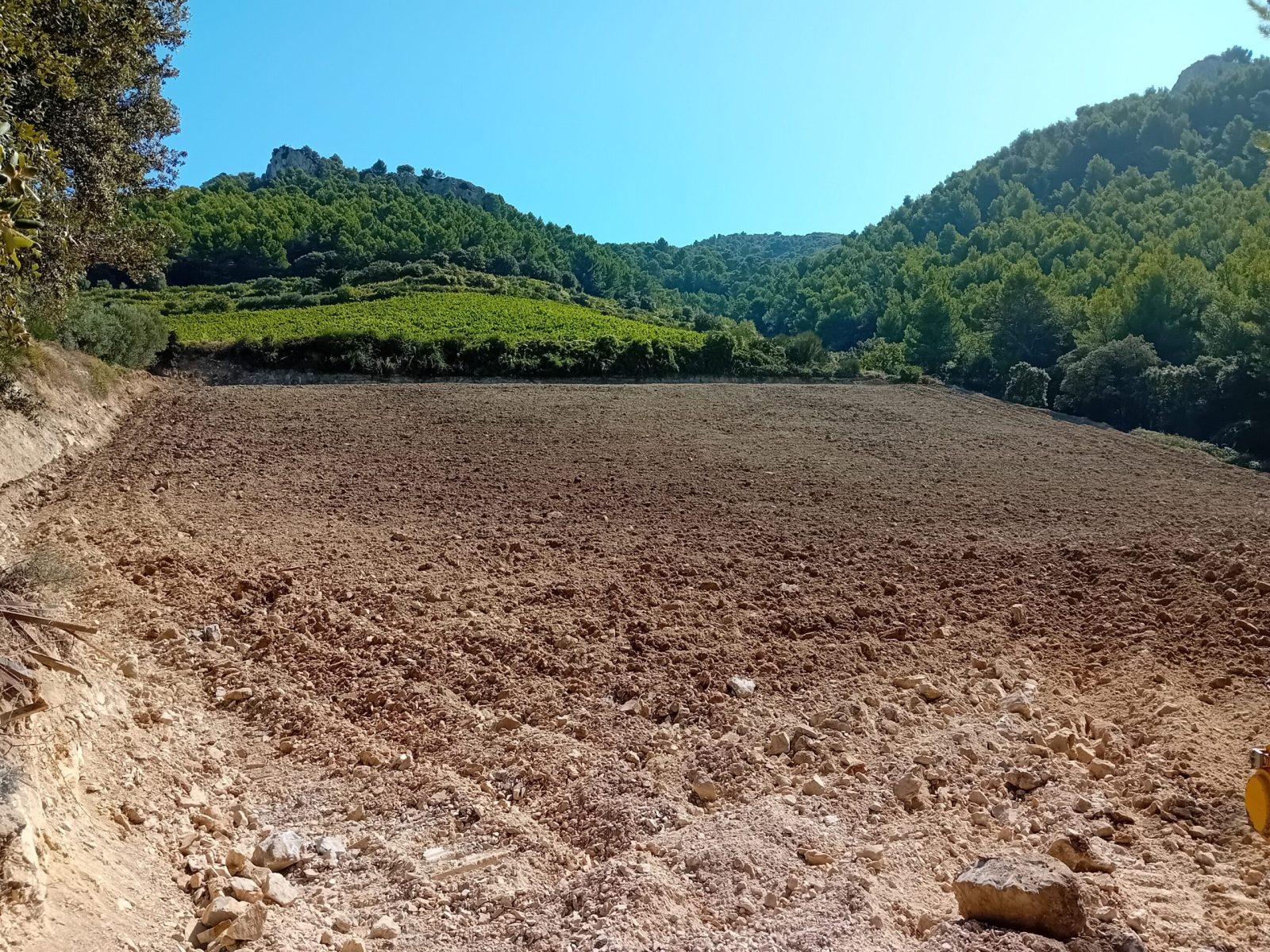 Réalisation terrassement agricole
