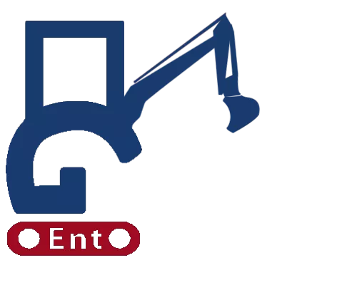 Logo GUILLAUME TP Tracteur pelle pliée - Nos services : Terrassement, Enrochement, Assainissement, VRD, Travaux Agricoles, Aménagement paysager, Démolition, Débroussaillage, VRD