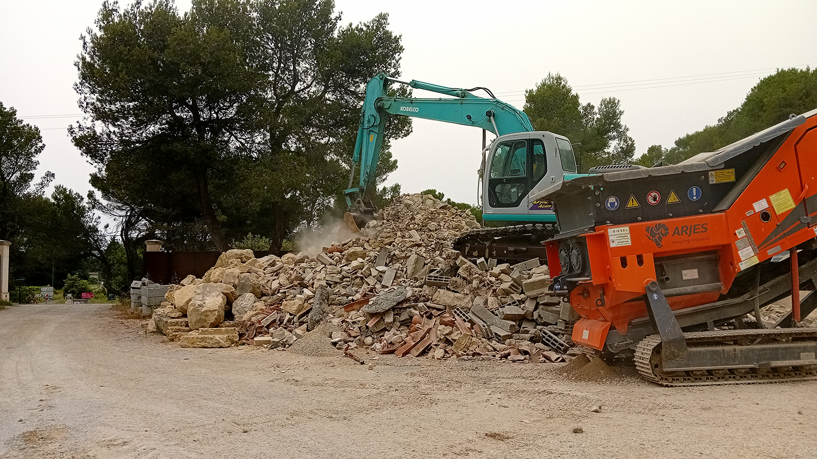 RecyclageMateriaux2 Valorisation des matériaux issus de la démolition d'un bâtiment - GUILLAUME TP